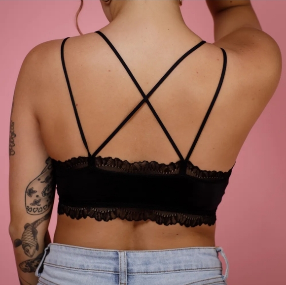 Strappy Lace Bralette - Picture 8 of 8